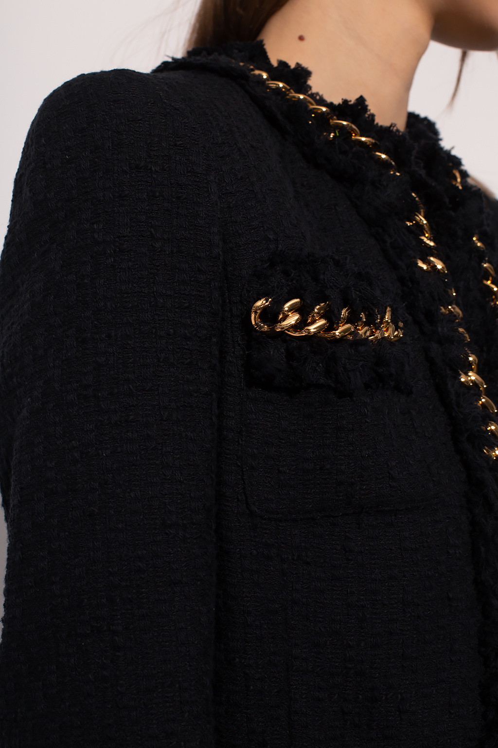 【関税&送料込】Versace Embroidered Tweed Blazer 95c5bf08-5d79-3f96-8dd8-